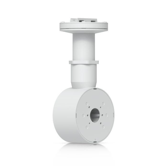 Ubiquiti Soporte Doble Antivandálico para 2 Cámaras UniFi Bullet, Dome o Turret, Aleación Aluminio, Policarbonato, Blanco, 1 1/2" NPS 4