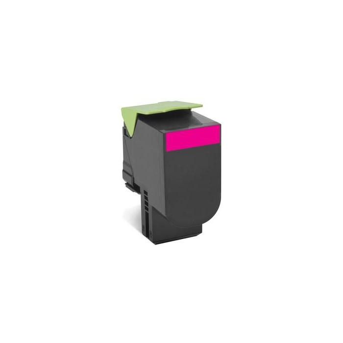 Lexmark Toner 80C2SME Magenta Rendimiento Estándar 2.000 Páginas