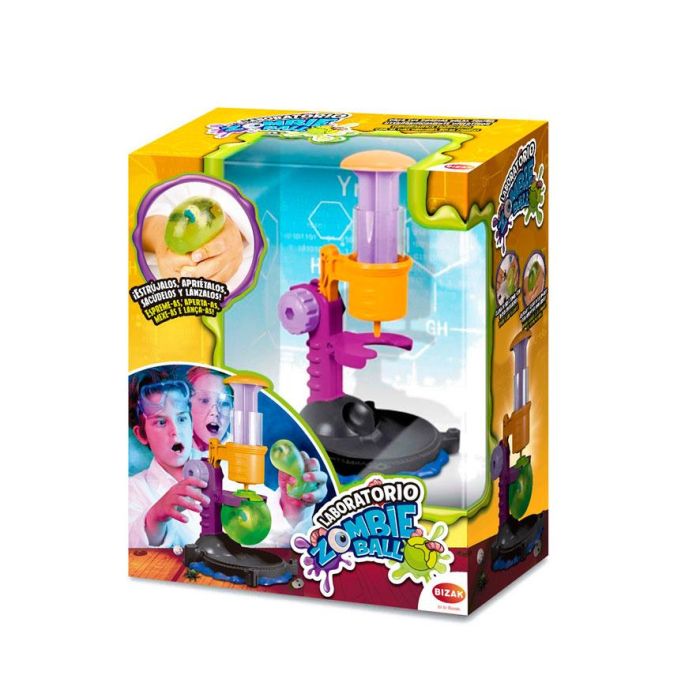 Laboratorio Zombie Ball - Juguete Espeluznante con Bola, Escarabajos, Ratas, Arañas, Calavera y Ojo para Niños 1 Laboratorio Zombie Ball - Juguete Espeluznante con Bola, Escarabajos, Ratas, Arañas, Calavera y Ojo para Niños 1