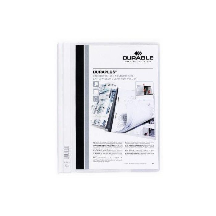 Dosier Fastener Durable Duraplus 2579 A4 Blanco (Set de 25)