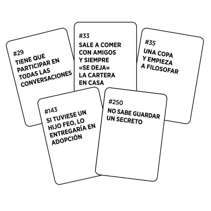 Juegos Drunk Stoned or Stupid Juego de Cartas para Adultos 4 Jugadores 30' Español 2 Juegos Drunk Stoned or Stupid Juego de Cartas para Adultos 4 Jugadores 30' Español 2