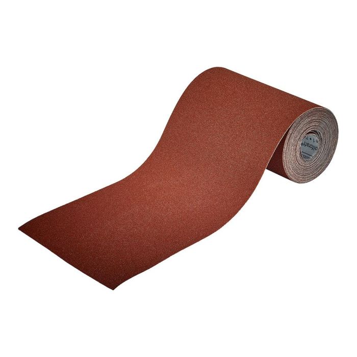 Wolfcraft Rollo de papel abrasivo grano 120 para madera/metal 5m x 115mm Ref. 1774000