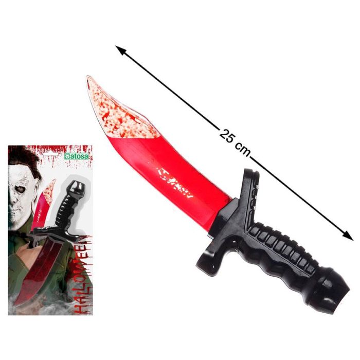 Cuchillo Sangriento Halloween 25 cm