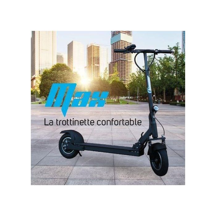 Patinete eléctrico con alarma 10 Pulgadas - BEEPER - MAX FX10-G2-8 - 500W - 48V - 8Ah 1