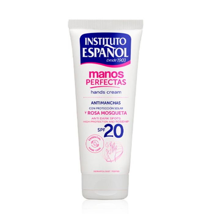 Instituto Español Manos perfectas crema de manos anti-manchas y rosa mosqueta 75 ml