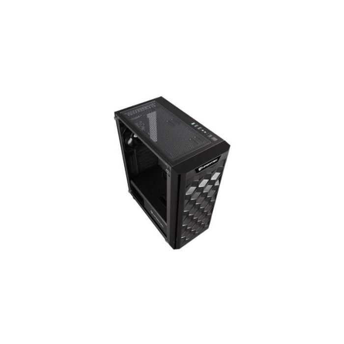 Nfortec AZIR Caja PC Gaming Semitorre ATX A-RGB Negra Panel Cristal Templado 2