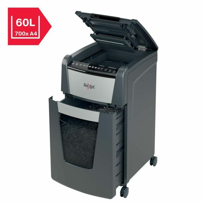 Trituradora de Papel Micro Corte Rexel Optimum Auto+ 300M 60 L 2 Trituradora de Papel Micro Corte Rexel Optimum Auto+ 300M 60 L 2