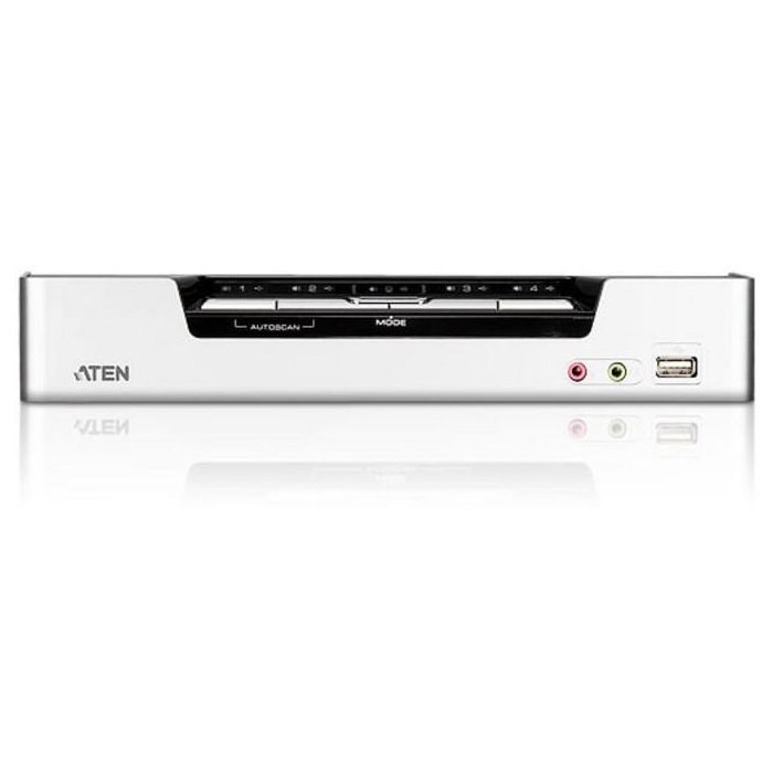 Aten CS1794-AT-G Interruptor KVM 4 Puertas USB2.0 HDMI Plata 2 Aten CS1794-AT-G Interruptor KVM 4 Puertas USB2.0 HDMI Plata 2