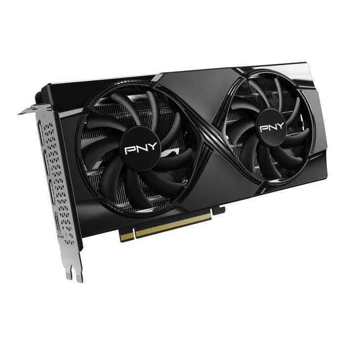 PNY - Tarjeta gráfica - GeForce RTX 5060 Ti - 8 GB - Doble ventilador overclockeado DLSS 4 2
