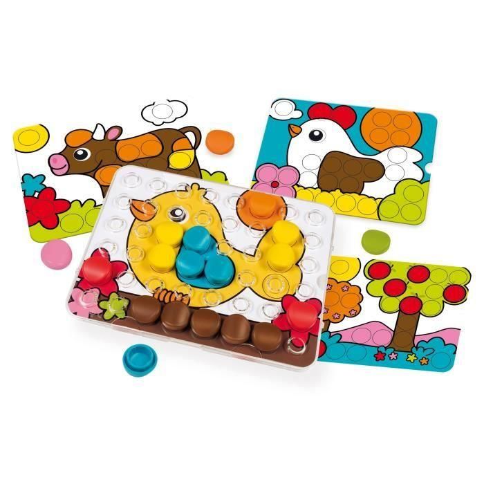 Nathan Clic'Educ La Granja - Juego Educativo Infantil para Aprender a Identificar y Asociar Colores con Peones y Temática de Granja 1 Nathan Clic'Educ La Granja - Juego Educativo Infantil para Aprender a Identificar y Asociar Colores con Peones y Temática de Granja 1