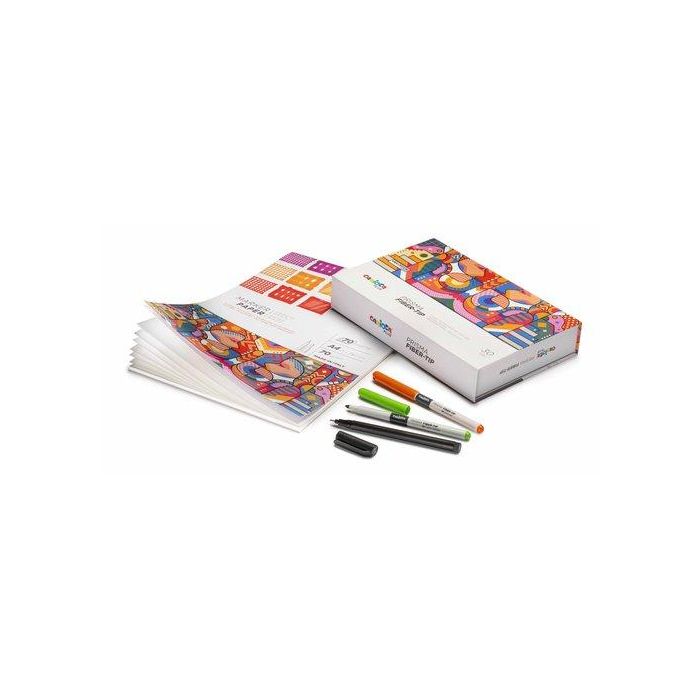 Bloc De Dibujo Carioca Plus Encolado Tecnicas Secas A4 70G 70H