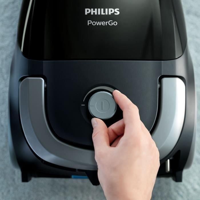 Aspirador de bote con bolsa - PHILIPS FC8241/09 - 900 W - 77 dB - Negro intenso 5 Aspirador de bote con bolsa - PHILIPS FC8241/09 - 900 W - 77 dB - Negro intenso 5