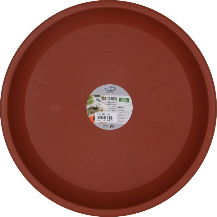 Dem Bajo Plato Para Maceta 40 cm "Squares" (6 Unidades) 2
