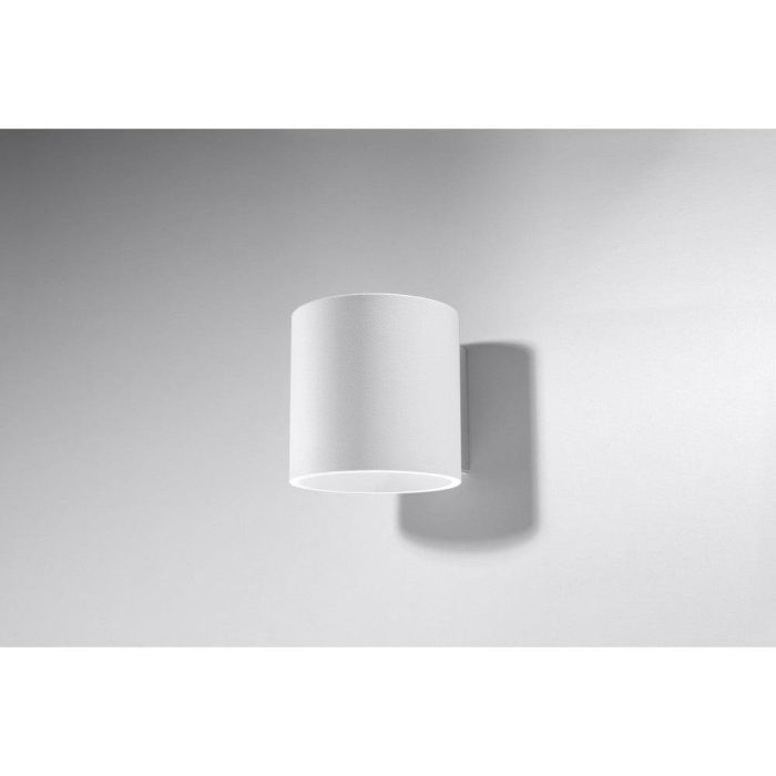 SOL-SL.0048 Aplique de Pared Orbis Moderno con Pantalla Cilíndrica, disponible en Negro, Gris y Blanco 19