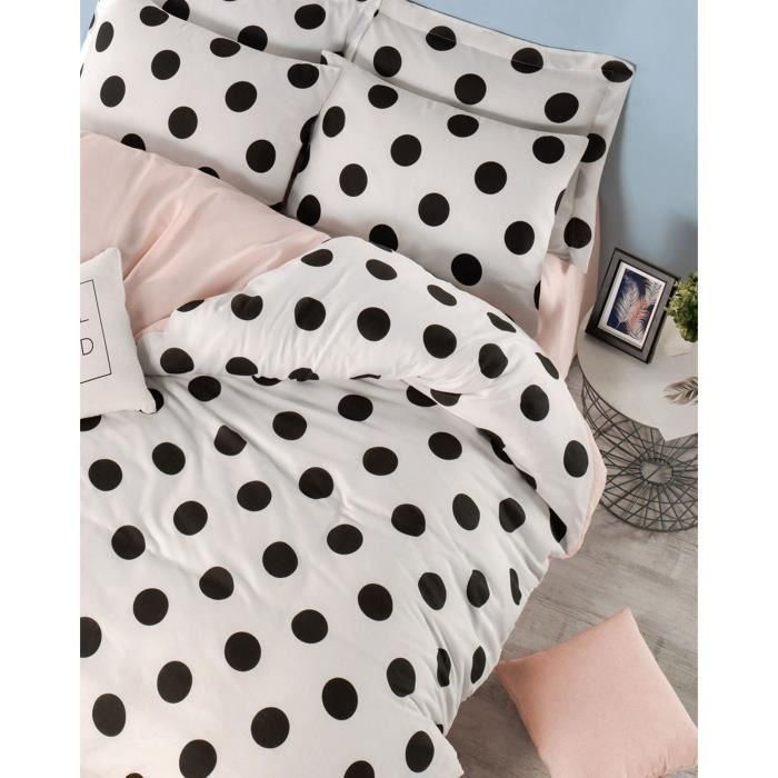 Juego de cama ASI8681875600155 1 funda nórdica 220x240 cm + 2 fundas almohada 60x60 cm - 65% algodón, 35% poliéster Blanco 1 Juego de cama ASI8681875600155 1 funda nórdica 220x240 cm + 2 fundas almohada 60x60 cm - 65% algodón, 35% poliéster Blanco 1