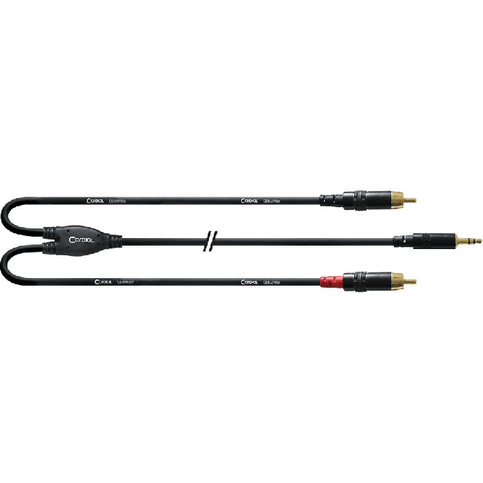 Cable Y Minijack Estéreo/2 Rca 3 M 2 Cable Y Minijack Estéreo/2 Rca 3 M 2