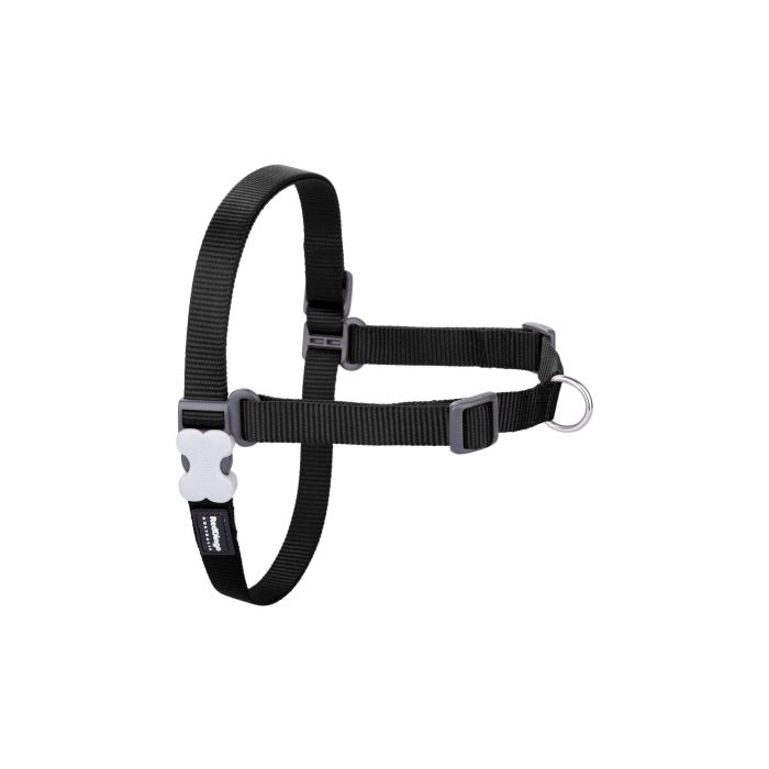 Red Dingo Arnés No-Pull XS Negro 12 mm Cuerpo 30-42 cm
