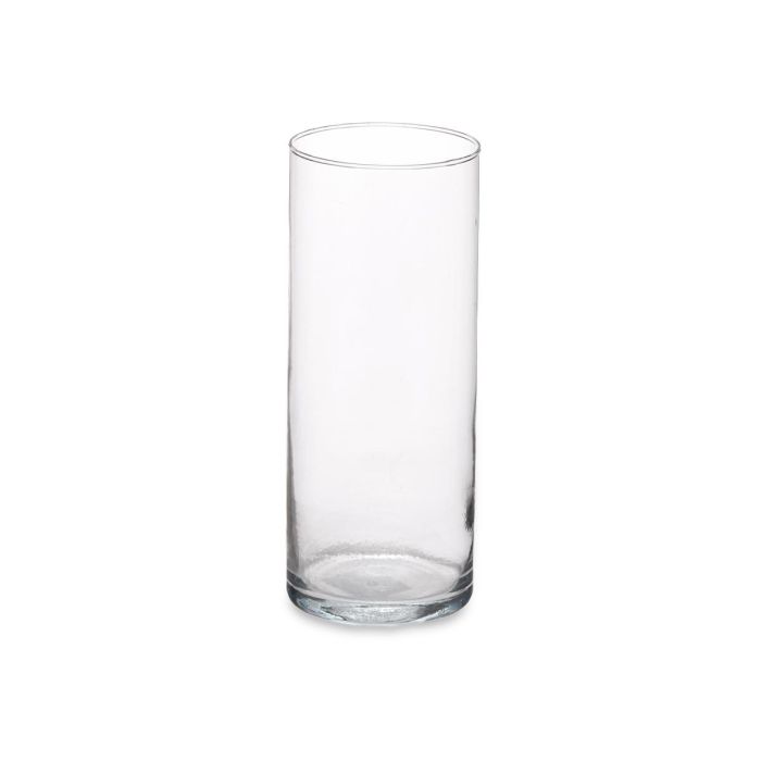 Jarrón de Cristal Cilíndrico Giftdecor - 12 cm diámetro x 30 cm alto, transparente (6 Unidades) 1 Jarrón de Cristal Cilíndrico Giftdecor - 12 cm diámetro x 30 cm alto, transparente (6 Unidades) 1