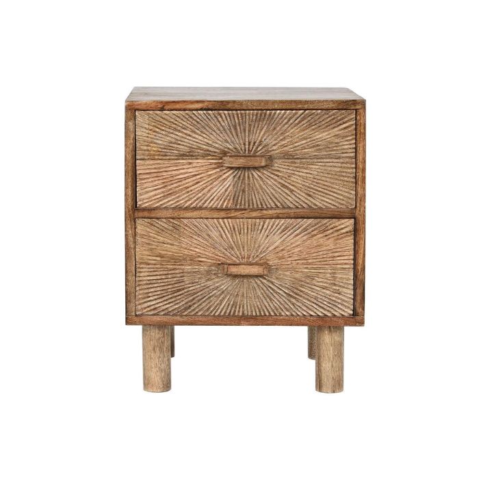 Mesita De Noche Moderno DKD Home Decor Natural 34 x 50 x 40 cm 1 Mesita De Noche Moderno DKD Home Decor Natural 34 x 50 x 40 cm 1