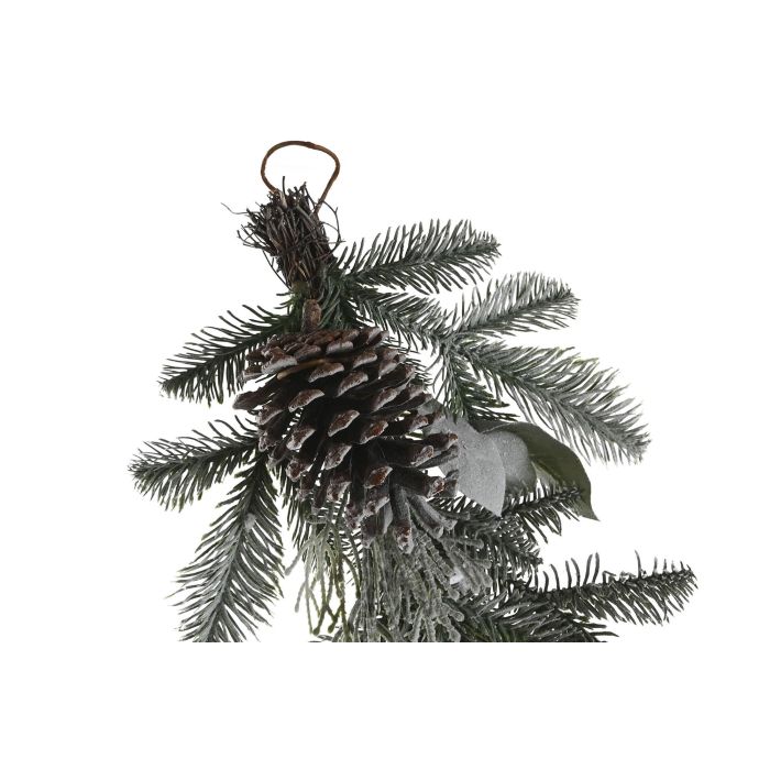 Guirnalda Navidad Alpina DKD Home Decor Verde Blanco 13 x 152 x 25 cm (2 Unidades) 3