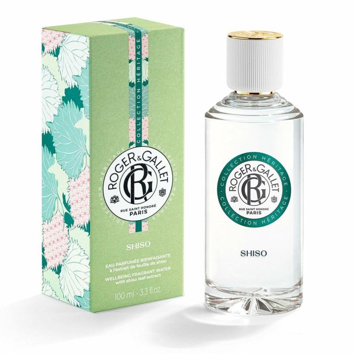 Roger & Gallet SHISO agua perfumada bienestar Eau de Cologne Unisex 100 ml Fresca