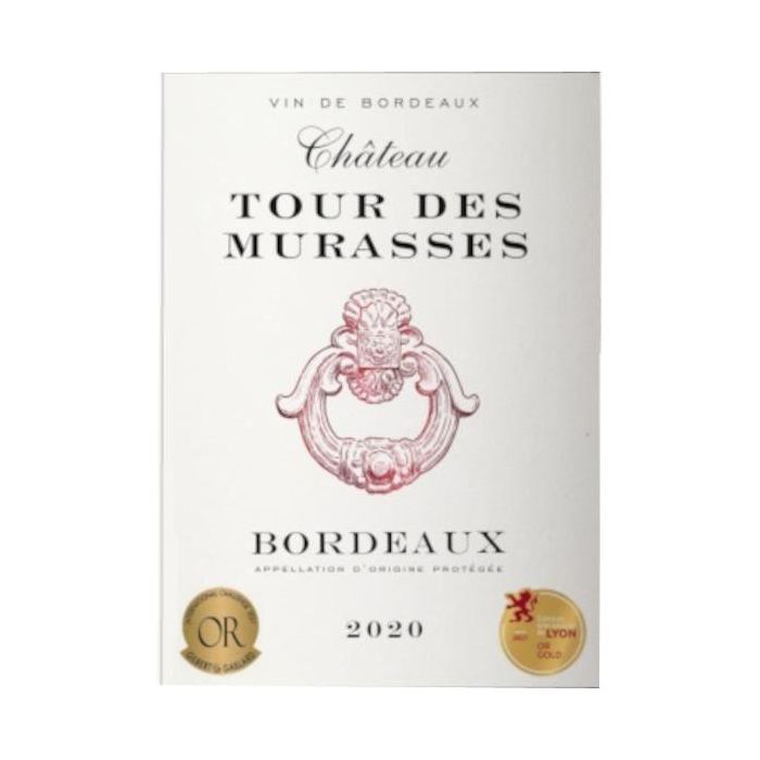 Château Tour des Mursasses 2020 Burdeos - Burdeos Wine Wine 1