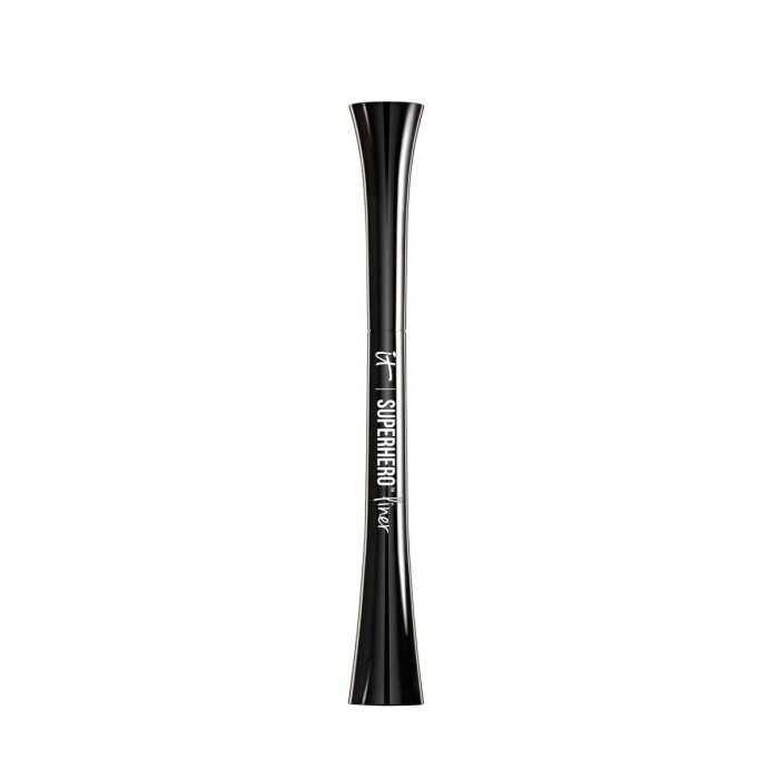 It Cosmetics SUPERHERO LINER Delineador de Ojos Líquido Waterproof 24h Negro Intenso Punta Pincel Precisa 1.2 g 1