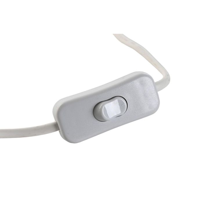 DKD Home Decor Lámpara de Sobremesa Indio Craquelado de Cristal Verde Menta Azul Celeste 15x30x15 cm Pack de 2 E14 25W 2