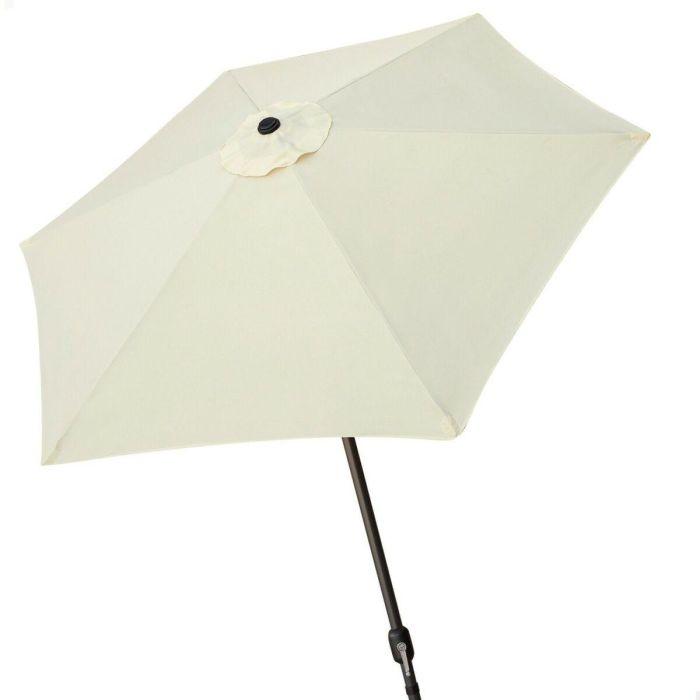 Sombrilla Aktive 270 x 240 x 270 cm Ø 270 cm Aluminio Crema Sombrilla Aktive 270 x 240 x 270 cm Ø 270 cm Aluminio Crema