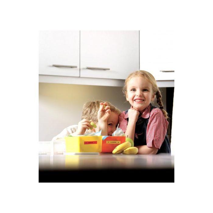 Dymo 91202 Cinta Negro Sobre Amarillo 12 mmx4M para Rotuladora Letratag 2