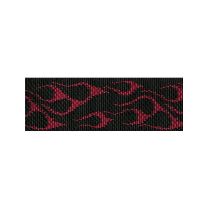 Correa Guit/ Bajo Classic - Rojo Flameado Correa Guit/ Bajo Classic - Rojo Flameado