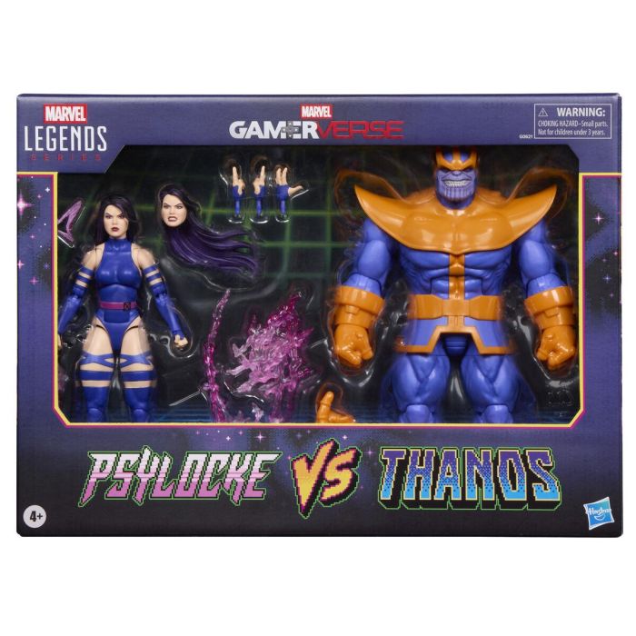 Blister 2 figuras Psylocke vs Thanos Gameverse Marvel Legends 15cm 0 Blister 2 figuras Psylocke vs Thanos Gameverse Marvel Legends 15cm 0