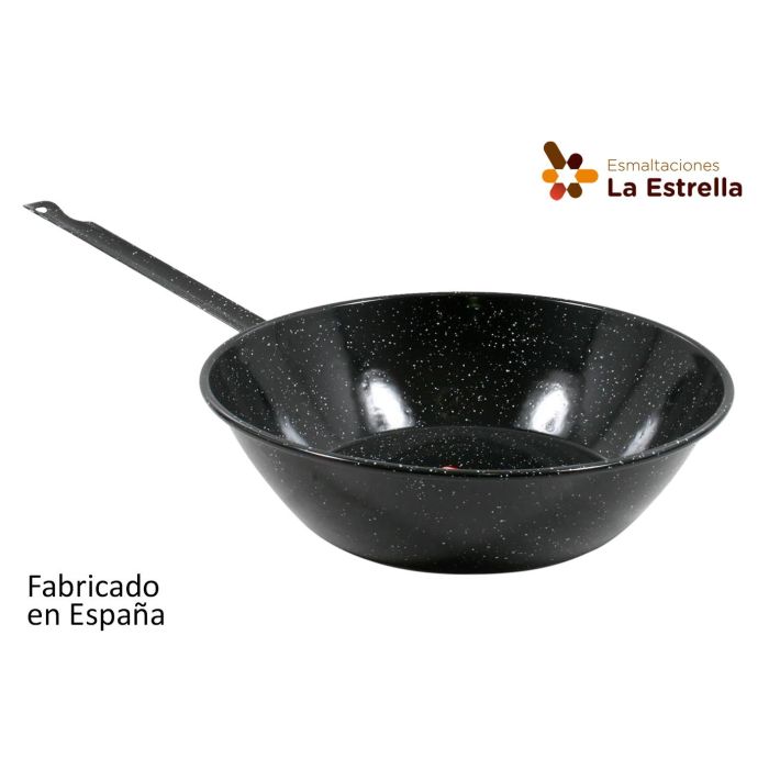 Sartén honda bordonada 32 cm - 5L Jaspea JASPEADA - La Estrella (8 Unidades) Sartén honda bordonada 32 cm - 5L Jaspea JASPEADA - La Estrella (8 Unidades)