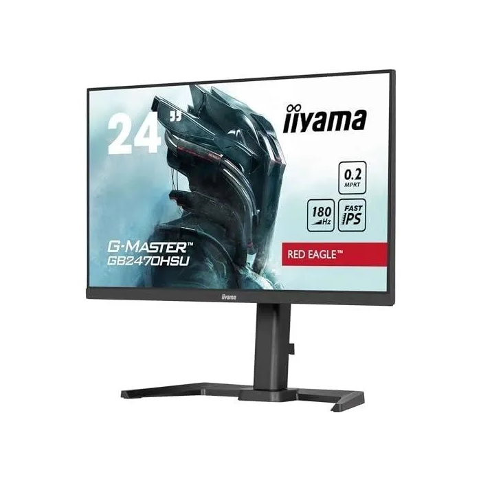 Iiyama Monitor Gaming GB2470HSU-B6 23.8" Full HD IPS 180Hz 0.2ms USB 3.2 Ajuste Altura Negro 5