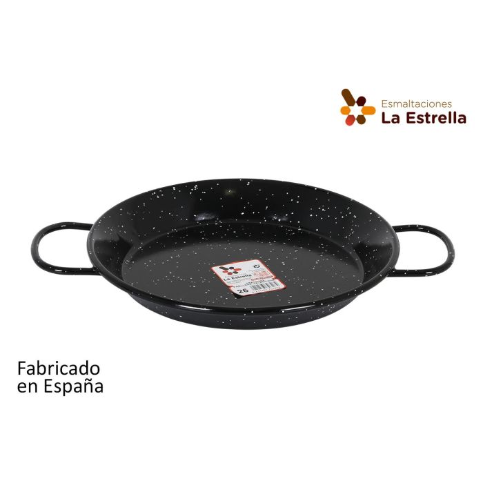 Paellera Valenciana Jaspeada 26 cm para 2 raciones - La Estrella (8 Unidades) Paellera Valenciana Jaspeada 26 cm para 2 raciones - La Estrella (8 Unidades)