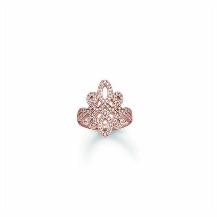 Anillo Mujer Thomas Sabo TR1974-416-14 (17,2 mm) (Talla 14) Anillo Mujer Thomas Sabo TR1974-416-14 (17,2 mm) (Talla 14)