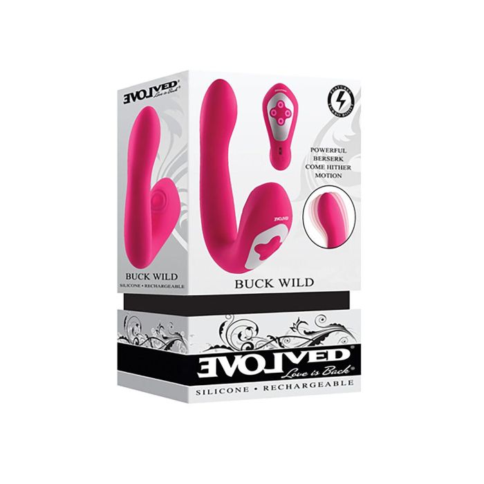 Vibrador Punto G Evolved Buck Wild Rosa 3 Vibrador Punto G Evolved Buck Wild Rosa 3