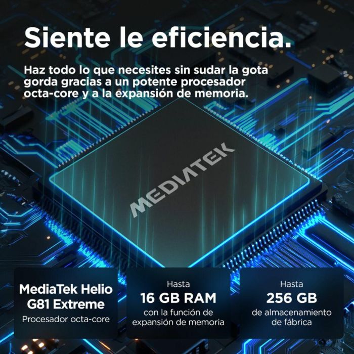 Smartphone Motorola moto g05 6,67" Octa Core 4 GB RAM 256 GB Azul 15 Smartphone Motorola moto g05 6,67" Octa Core 4 GB RAM 256 GB Azul 15