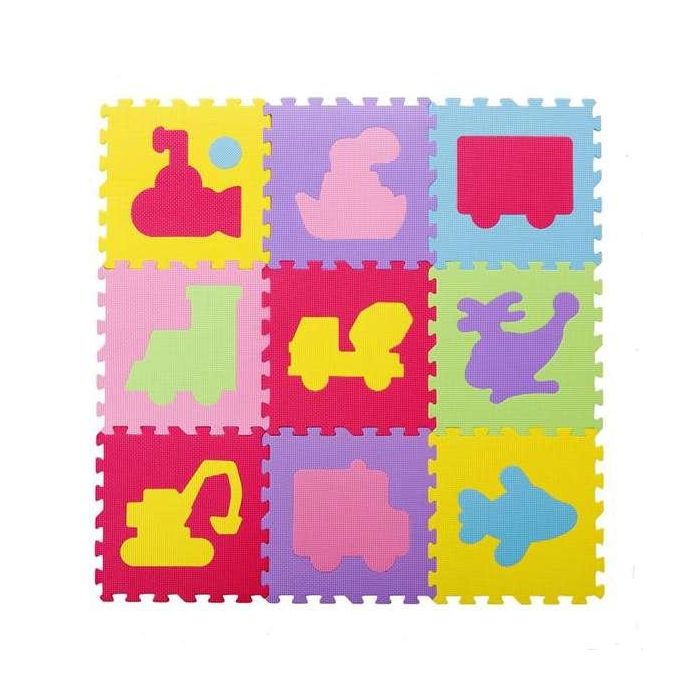 Creaciones Llopis Puzzle Maquinaria 30x30x1cm Set 9 Piezas 3