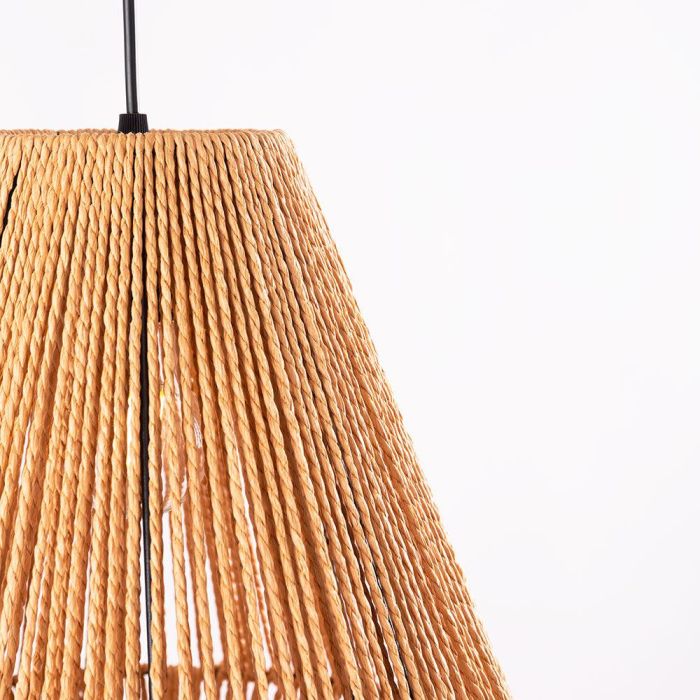 Lámpara Colgante Allan SKD-P-2029 de Ratán Natural para Salón, Estilo Mediterráneo Moderno y Decoración, con Luz Cálida E27 1 Lámpara Colgante Allan SKD-P-2029 de Ratán Natural para Salón, Estilo Mediterráneo Moderno y Decoración, con Luz Cálida E27 1