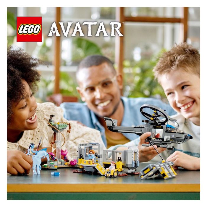 LEGO 75574 Avatar Montañas Flotantes: Sector 26 y Samson de la RDA, Juego de Construcción, 887 Piezas, a Partir de 9 Años