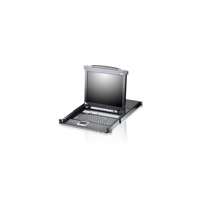 Aten CL5708M Interruptor KVM con Pantalla LCD 17", Montaje en Rack 1U, Resolución 1280x1024, Negro 0 Aten CL5708M Interruptor KVM con Pantalla LCD 17", Montaje en Rack 1U, Resolución 1280x1024, Negro 0
