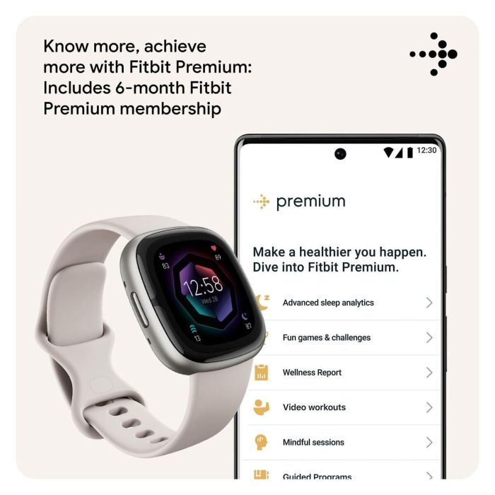 Smartwatch Google Sense 2 Blanco 1,58" 13 Smartwatch Google Sense 2 Blanco 1,58" 13