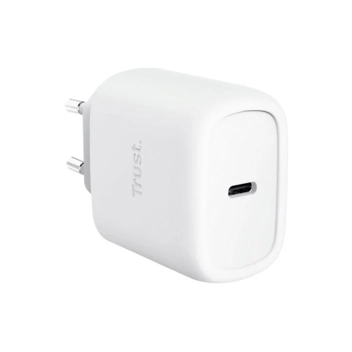 Trust Cargador Pared GaN Maxo 45W 25721 para Apple con 1xUSB Tipo-C y Cable Incluido 3 Trust Cargador Pared GaN Maxo 45W 25721 para Apple con 1xUSB Tipo-C y Cable Incluido 3