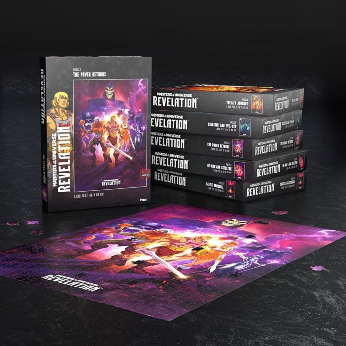 Masters of the Universe REVELATION Puzzle de 1000 piezas - Amos del Universo 3 Masters of the Universe REVELATION Puzzle de 1000 piezas - Amos del Universo 3