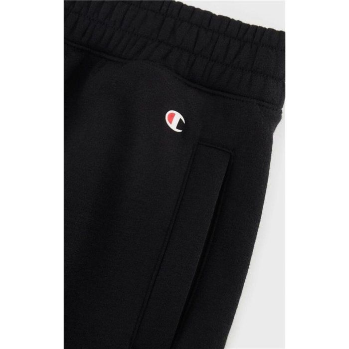 Pantalón Largo Deportivo Champion Elastic Cuff Legacy Negro Mujer 1 Pantalón Largo Deportivo Champion Elastic Cuff Legacy Negro Mujer 1