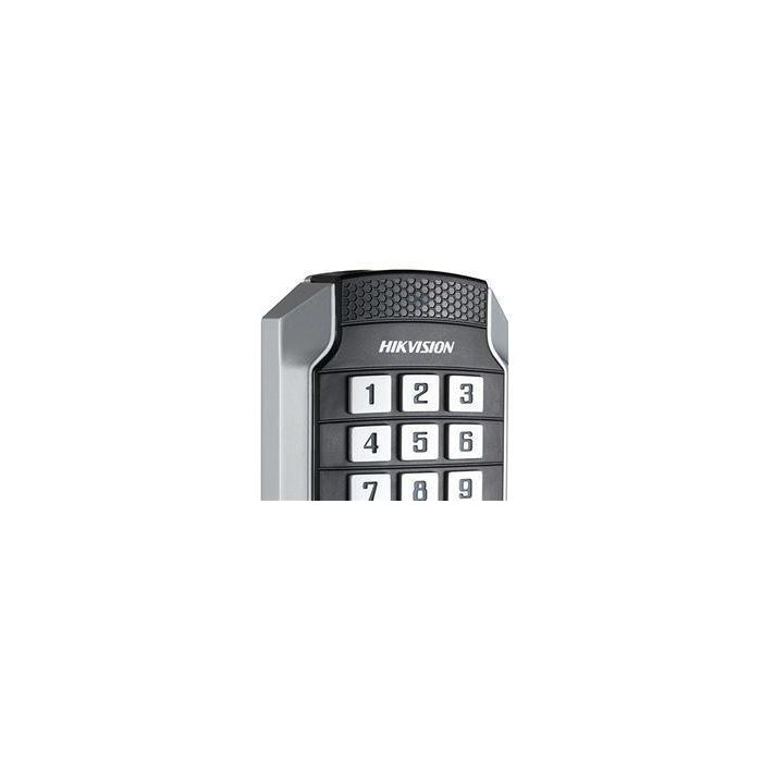 Hikvision Lector de proximidad antivandálico con teclado para tarjetas Mifare IK10 IP65 12V serie Pro 1104 6 Hikvision Lector de proximidad antivandálico con teclado para tarjetas Mifare IK10 IP65 12V serie Pro 1104 6