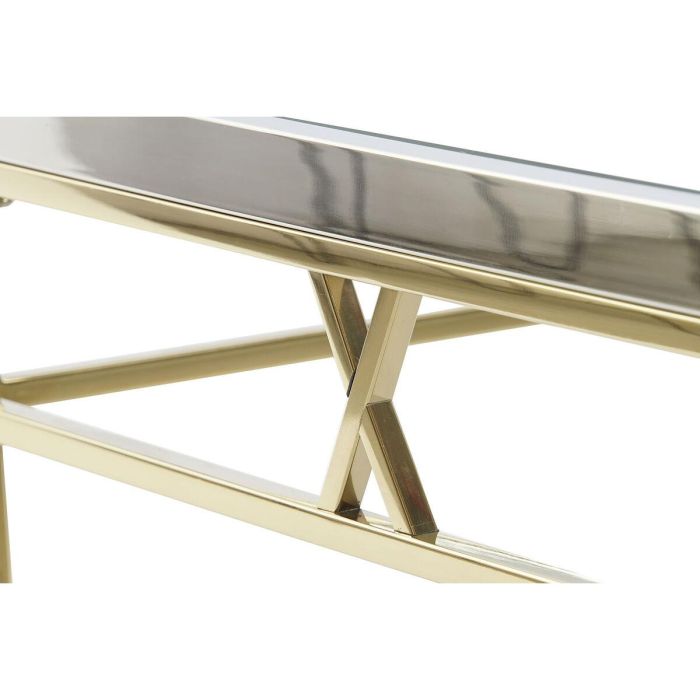 Mesa Centro Moderno DKD Home Decor Plateado 60 x 40 x 110 cm 2 Mesa Centro Moderno DKD Home Decor Plateado 60 x 40 x 110 cm 2