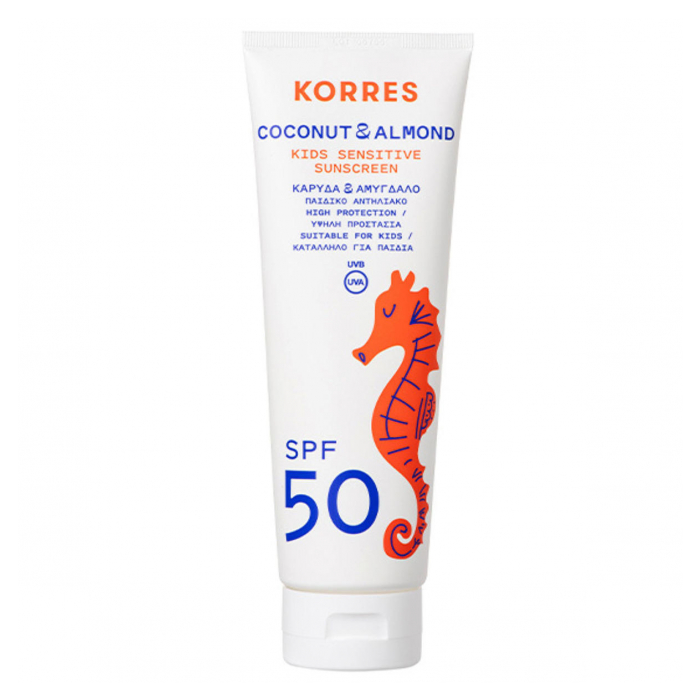 Korres Coconut & Al Kids Sunscreen Sp Spf50 150 mL