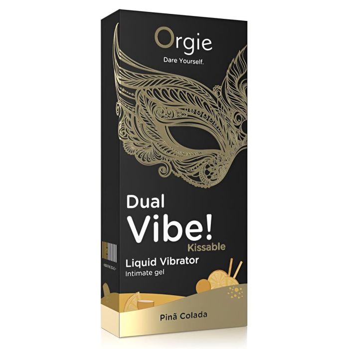 Set de Lubricantes Orgie Dual Vibe! 15 ml Piña Colada 3